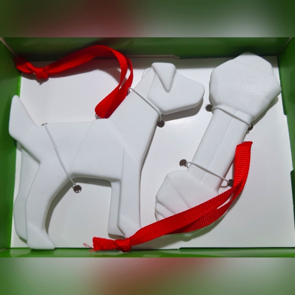 Holiday Christmas Tree Canine Dog Ornaments
